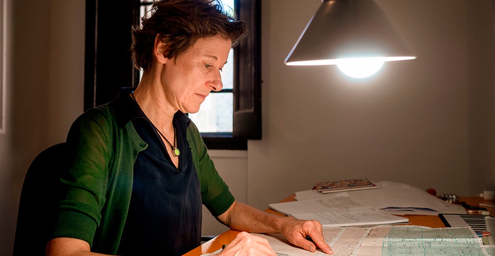 La compositrice Isabel Mundry  © Marco Giugliarelli for the Civitella Ranieri Foundation, 2019
